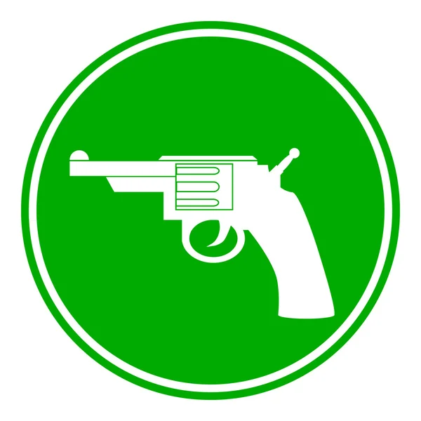 Револьверная кнопка — стоковый вектор