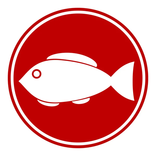 Fischknopf — Stockvektor