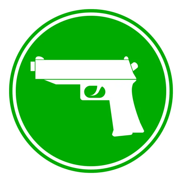 Κουμπί όπλο — Διανυσματικό Αρχείο