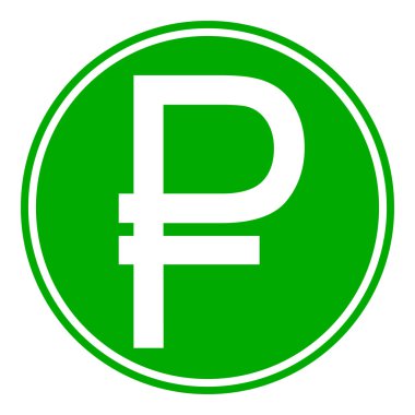 Rus Rublesi simge düğmesi