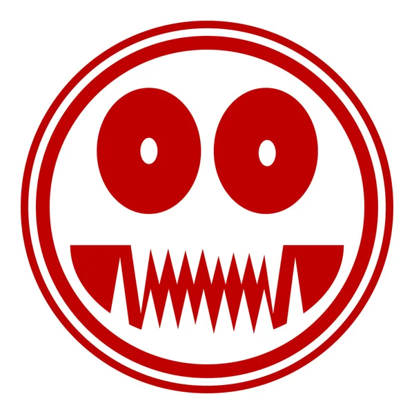 Monster knop — Stockvector