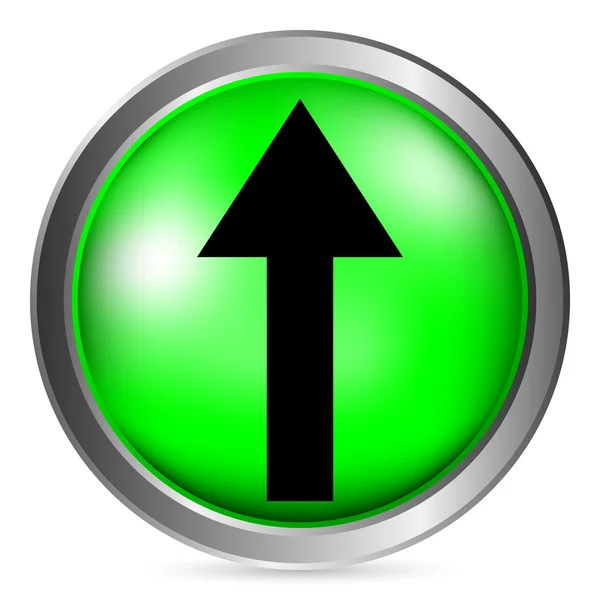 Flèche bouton droit — Image vectorielle