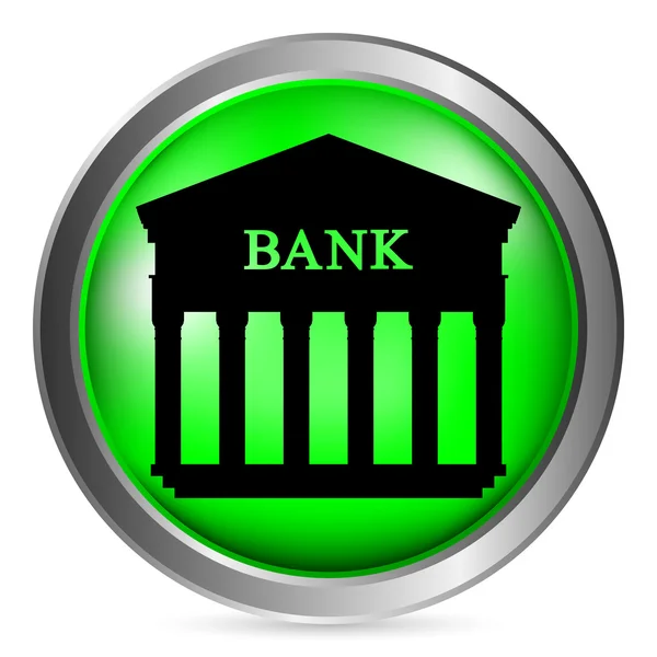 Bank gomb — Stock Vector