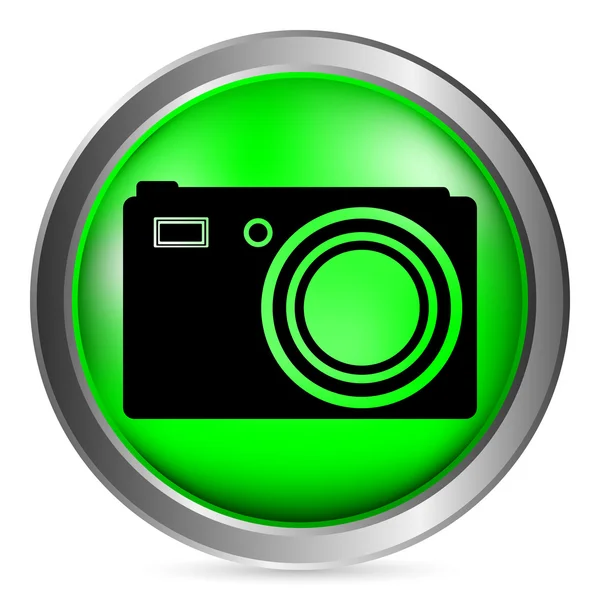 Botón cámara — Archivo Imágenes Vectoriales