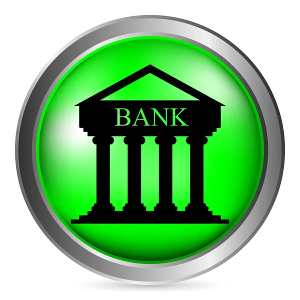 Bank button — Stock Vector