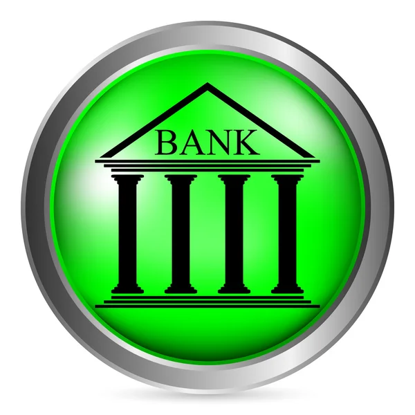 Botão de banco — Vetor de Stock