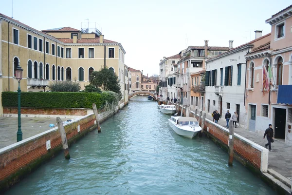 Canal en Venecia — Foto de Stock