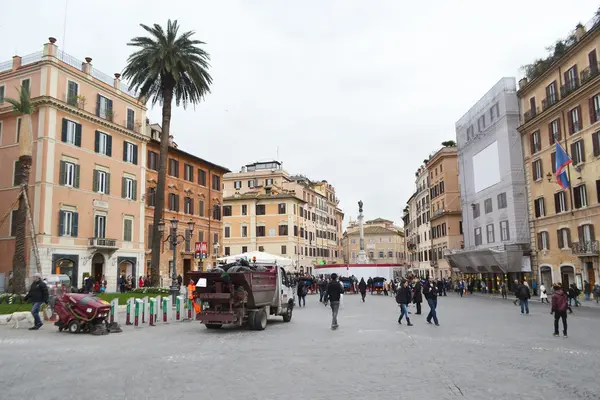 Antigua calle de Roma ciudad — Foto de Stock