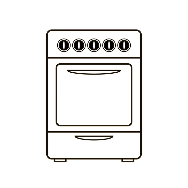 Stove icon — Stock Vector