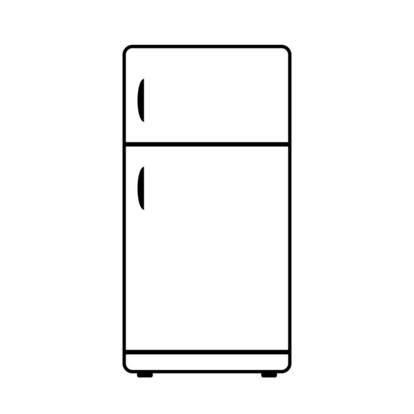 Icono del refrigerador — Archivo Imágenes Vectoriales