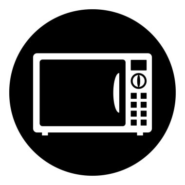 Mikrodalga düğmesi.