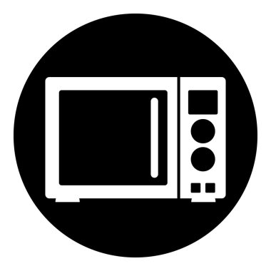 Mikrodalga düğmesi.