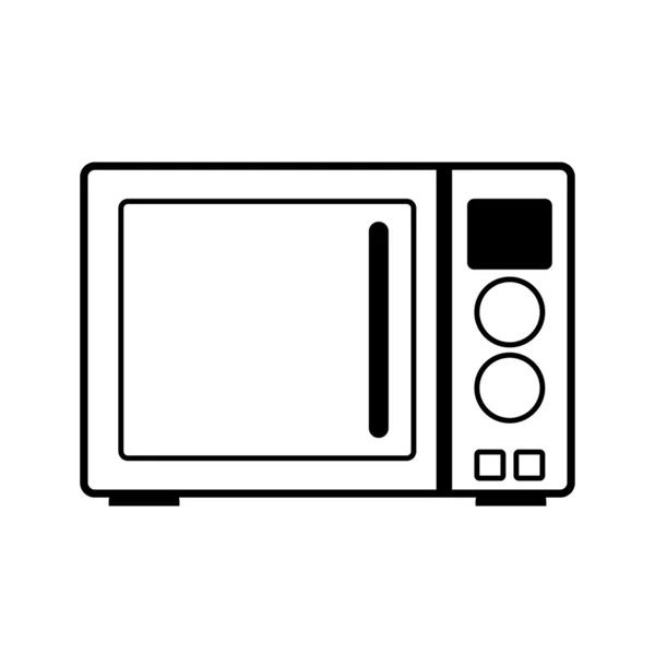 Microwave icon. — Stock Vector