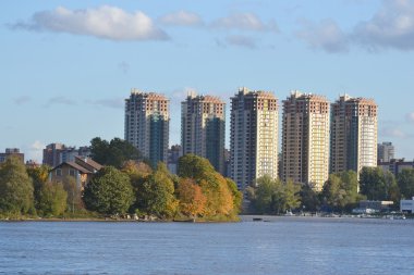 Neva Nehri manzaralı, St. Petersburg..