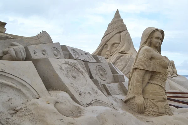 Φεστιβάλ γλυπτών άμμου lappeenranta — Φωτογραφία Αρχείου