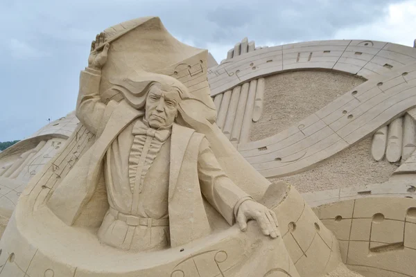 ラッペーンランタで砂の彫刻フェスティバル — ストック写真