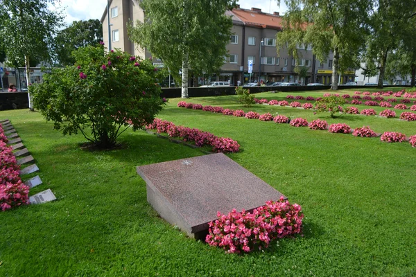 Starý vojenský hřbitov v Lappeenrantě — Stock fotografie