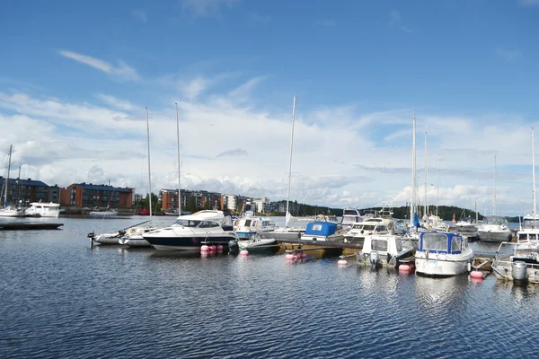 Villmanstrand harbor. — Stockfoto