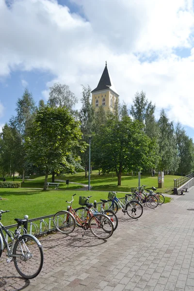 City park in Lappeenranta. — Stock Photo, Image