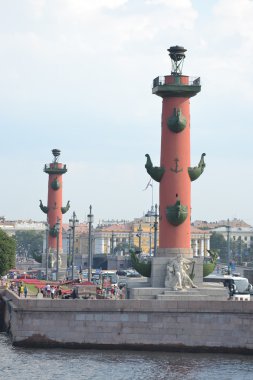 Ok Vasilevski adasının görünümü.