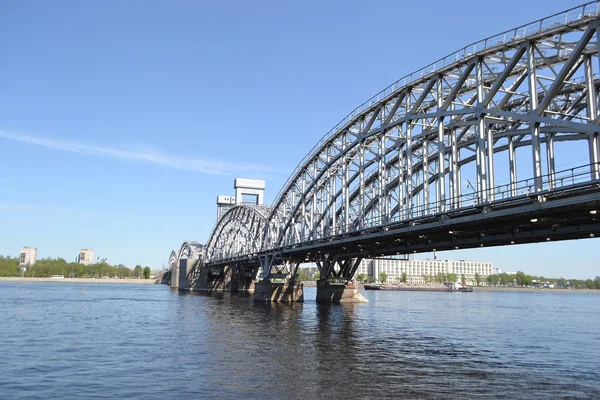 Finlandia Puente ferroviario en día soleado — Foto de Stock