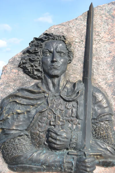 Monument till alexander Nevskij — Stockfoto