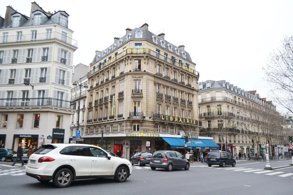 Paris'te Sokak. — Stok fotoğraf