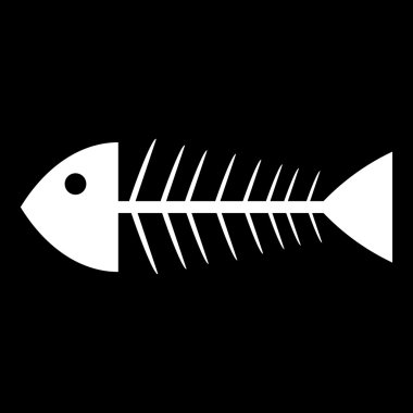 iskelet balık simgesi