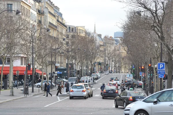 Straße in Paris. — Stockfoto