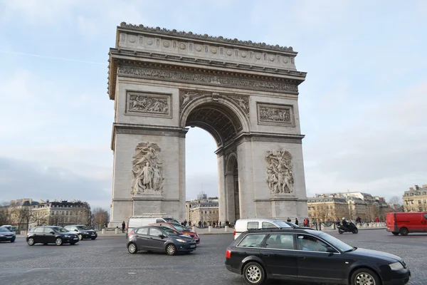 Arco del Triunfo, París. — Foto de Stock