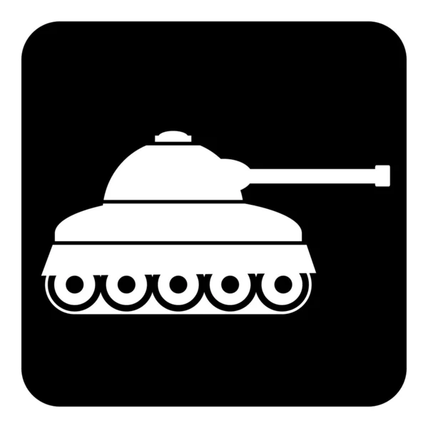 Panzer icon — Stock Vector