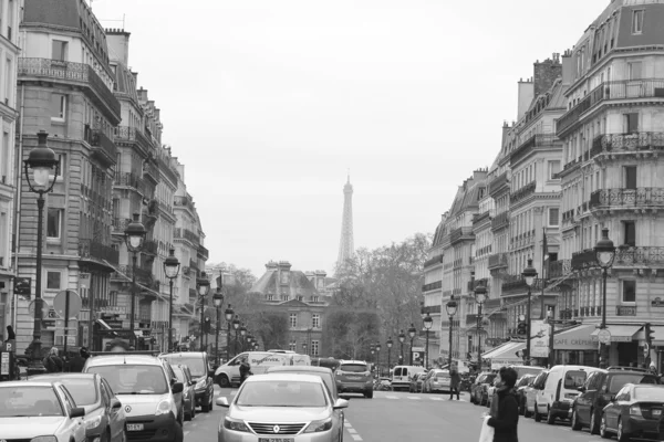 Straße in Paris. — Stockfoto