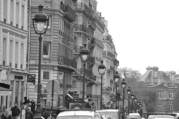Rua em Paris . — Fotografia de Stock
