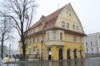 Klaipeda merkezi Street.