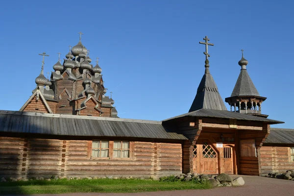 Houten tempel. — Stockfoto