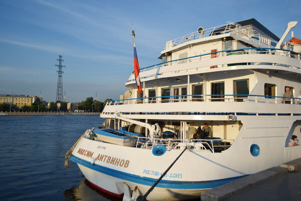 River cruise ship.