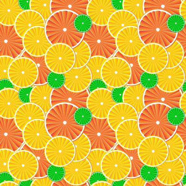 Citrus fruit slices background. — Stock Photo, Image