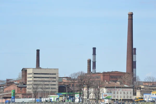 Den gamla fabriksbyggnaden. — Stockfoto