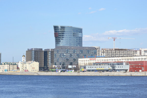 New modern business center, St.Petersburg.