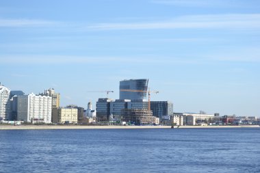Yeni modern iş merkezi, St.Petersburg.