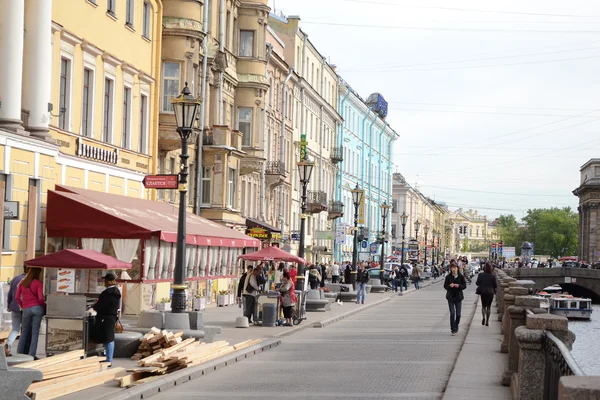 Argine del canale Griboyedov . — Foto Stock