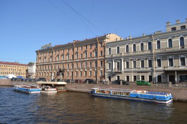 Moika nehir manzarası.