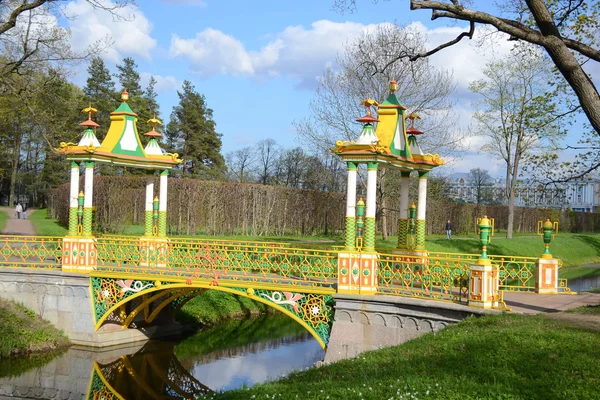 公園内の橋. — ストック写真