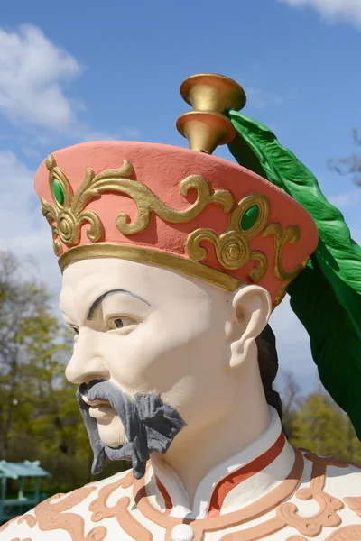 Estátua de homens chineses . — Fotografia de Stock