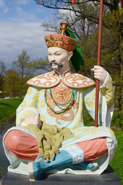 중국 남자의 동상. — 스톡 사진