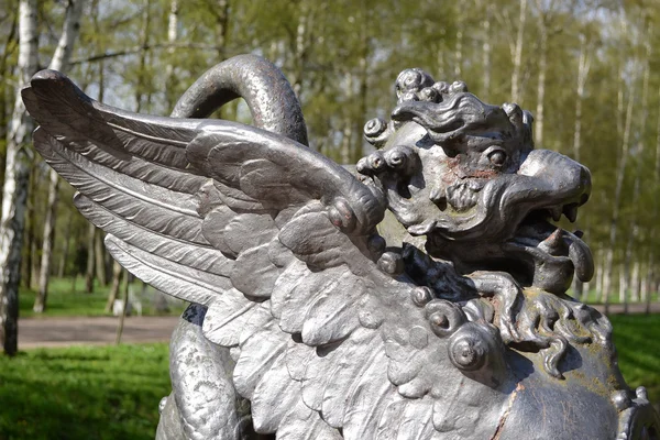 Estátua de dragão chinês . — Fotografia de Stock