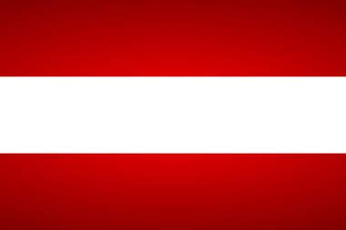 Avusturya bayrağı.