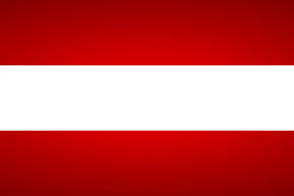 Drapeau de l'Autriche . — Image vectorielle