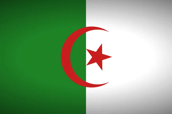 Flaf de algeria — Vetor de Stock