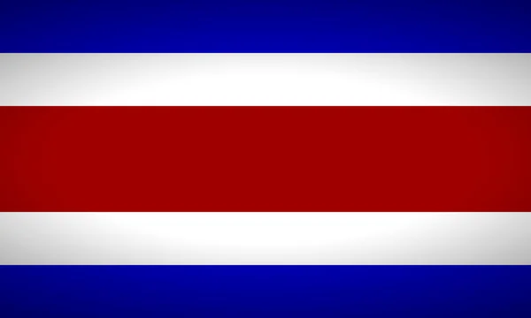 Bandera de Costa Rica — Vector de stock